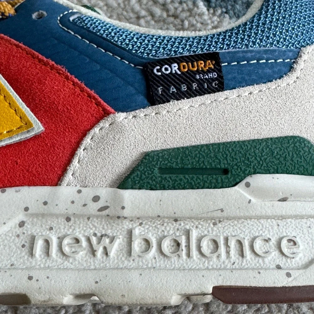 New Balance 997H Multicolor Cordura Suede Sneakers GR997HCZ Mens 6.5 Womens 8